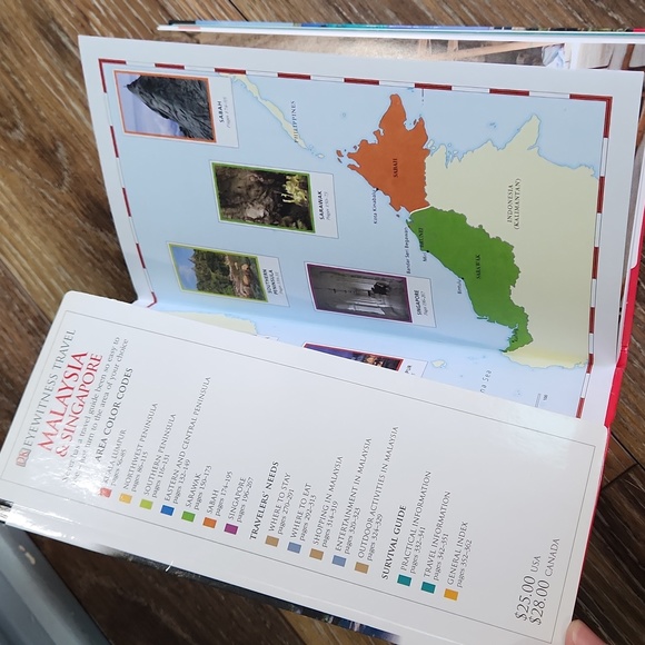 Malaysia & Singapore Travel Book Rain Forests Temples Wildlife Resorts Festivals - Picture 3 of 16